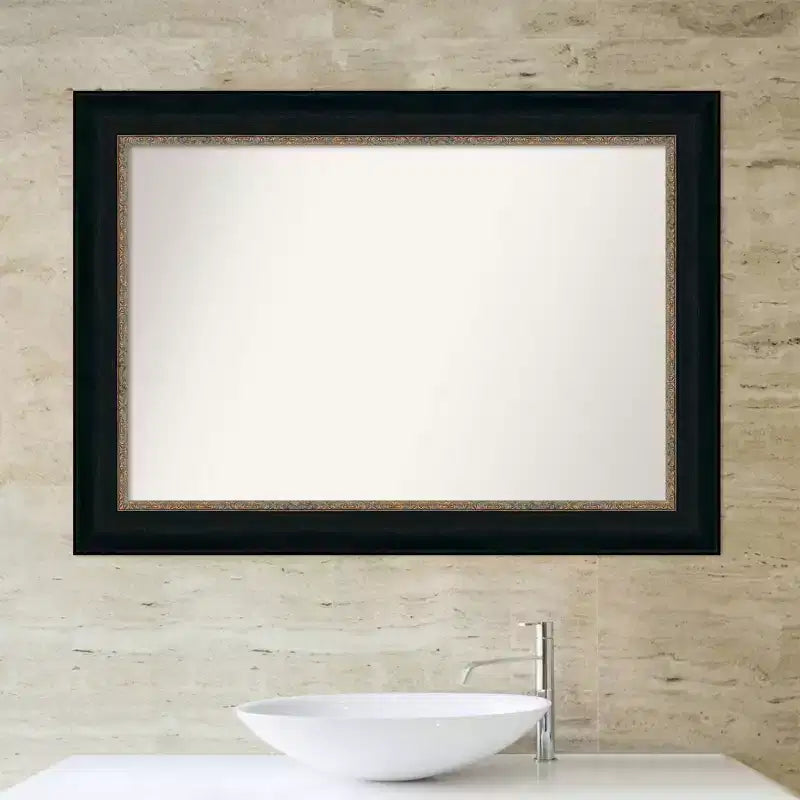 Miroir Mural Biseauté pour Salle de Bain