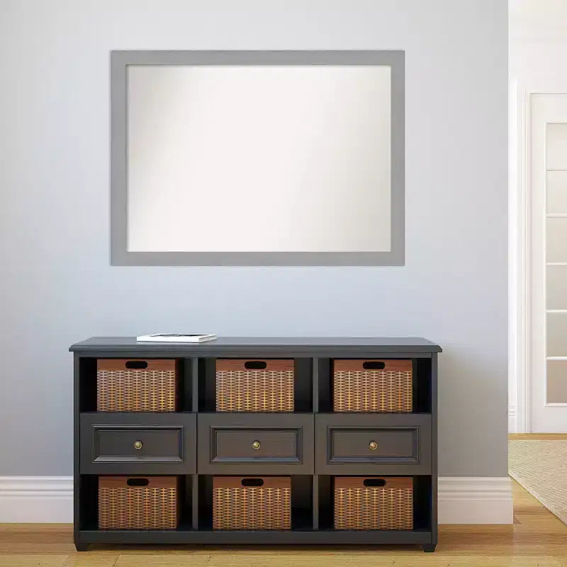 Miroir mural biseauté pour salle de bain