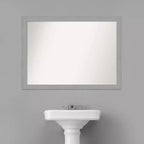 Miroir mural biseauté pour salle de bain