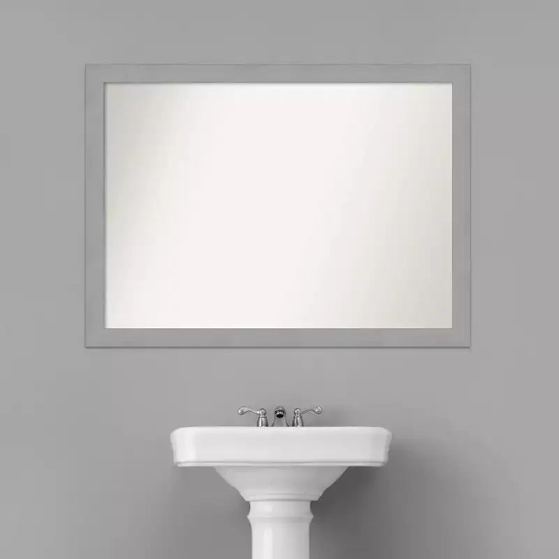Miroir mural biseauté pour salle de bain