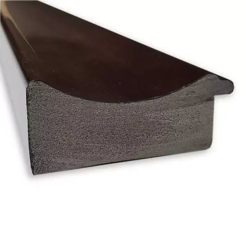 Miroir mural biseauté pour salle de bain, marron grain de café