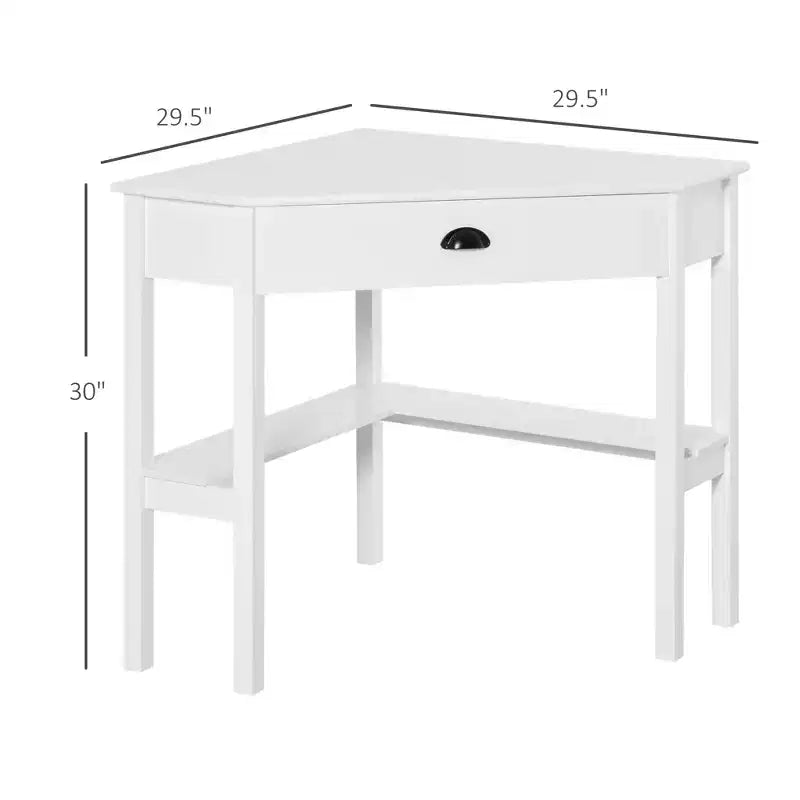 Bureau d'angle, Bureau informatique triangulaire