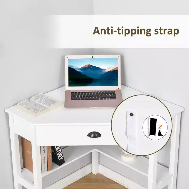 Bureau d'angle, Bureau informatique triangulaire