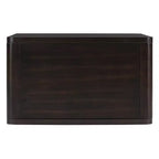 Table basse carrée en bois avec rangement