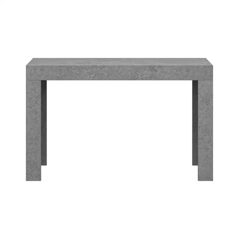 Console avec plateau rectangulaire fin