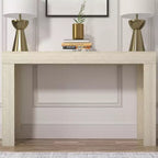Console avec plateau rectangulaire fin