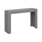 Console avec plateau rectangulaire fin