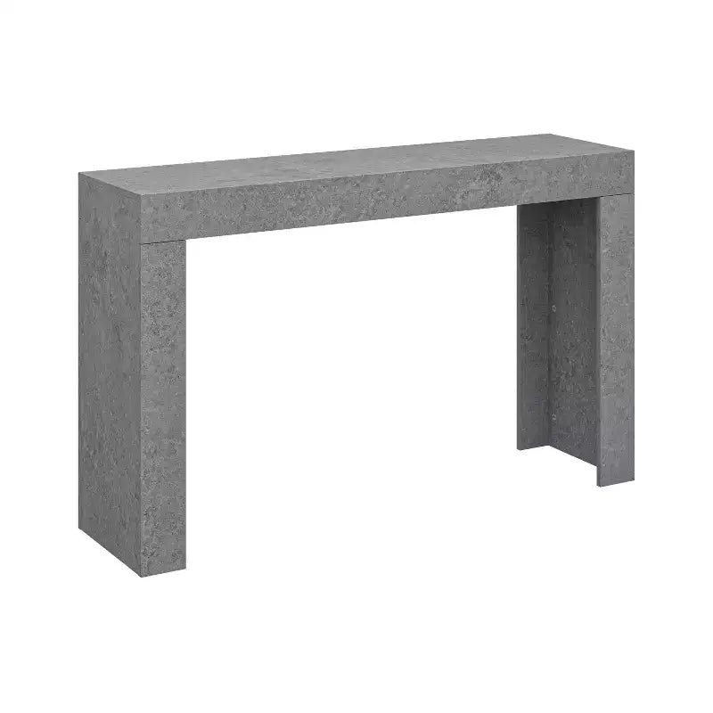 Console avec plateau rectangulaire fin