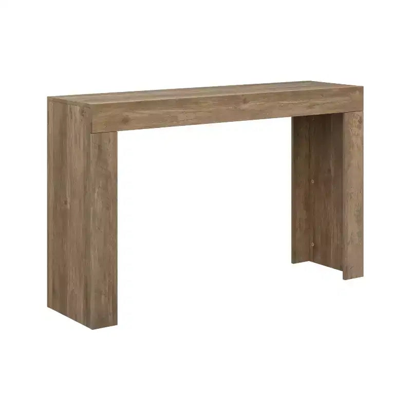 Console avec plateau rectangulaire fin