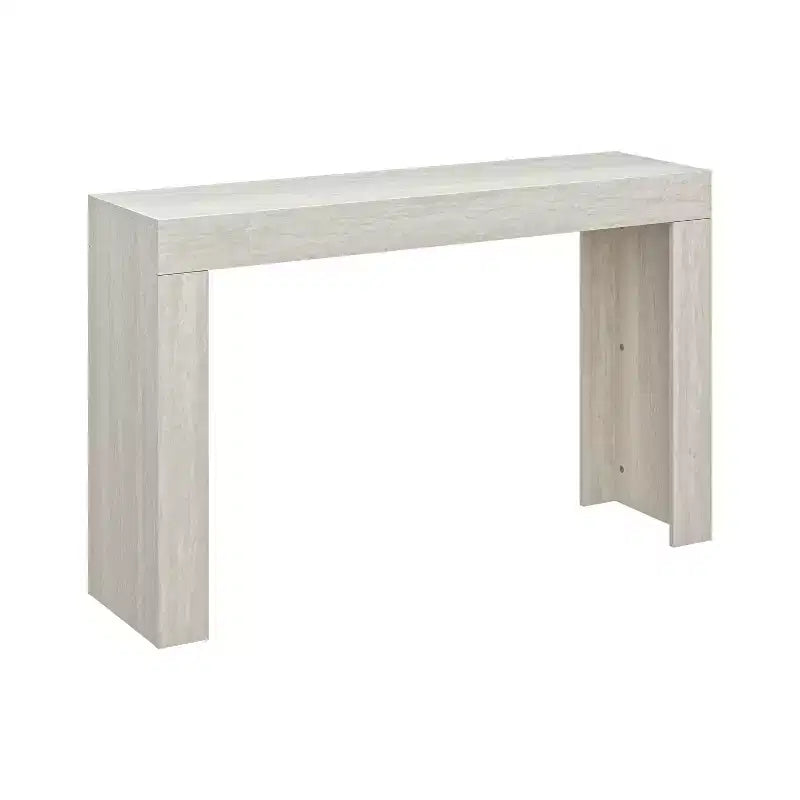Console avec plateau rectangulaire fin