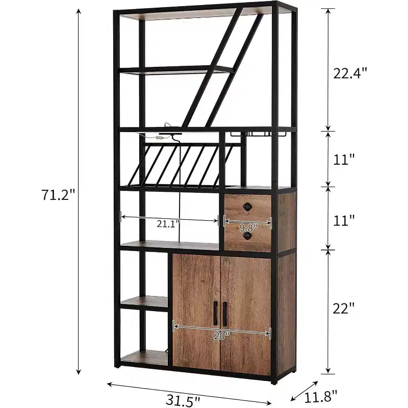 Meuble haut pour machine à café