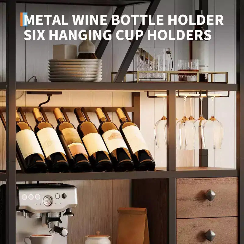 Meuble haut pour machine à café