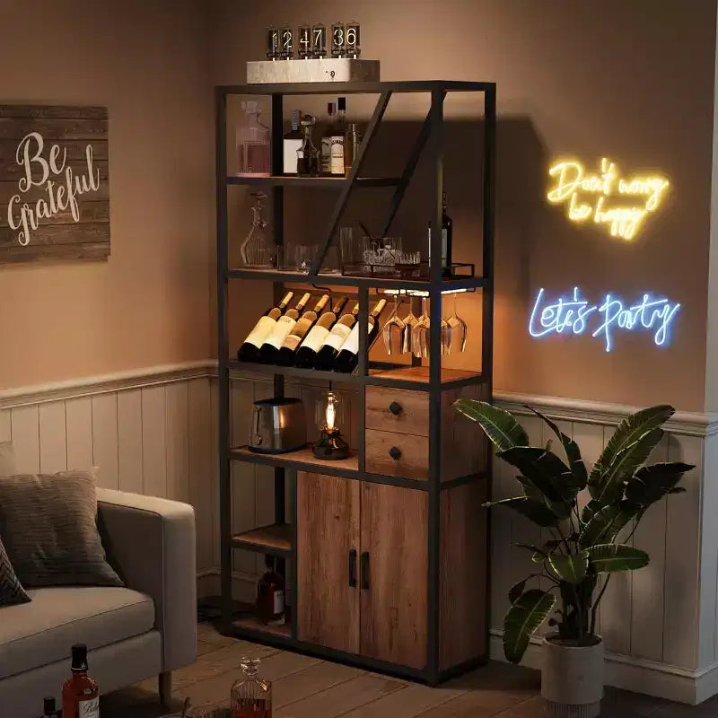 Meuble haut pour machine à café