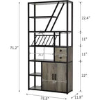 Meuble haut pour machine à café