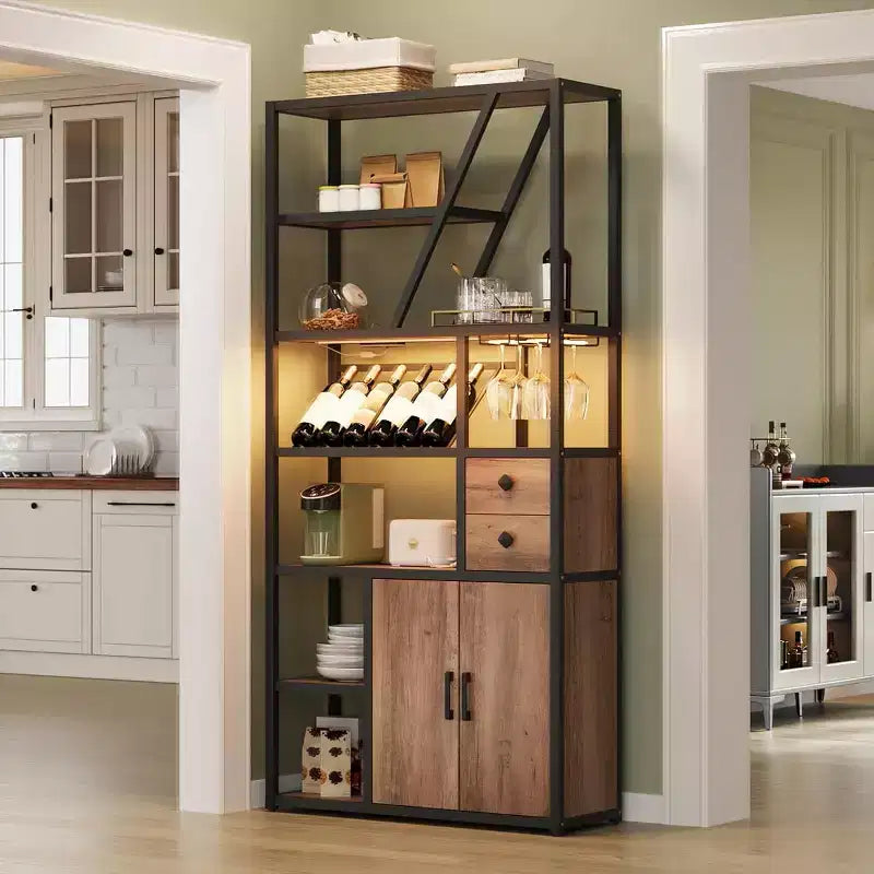 Meuble haut pour machine à café