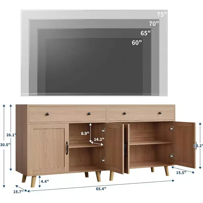 Organisateur de table de chevet avec tiroir
