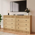 Table de chevet moderne en bois avec rangement