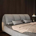 Lit plateforme rembourré de luxe