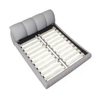 Lit plateforme rembourré de luxe