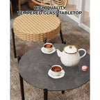Bistro de terrasse en osier, Mobilier d'extérieur