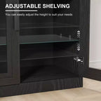 Meuble de salle de bain noir
