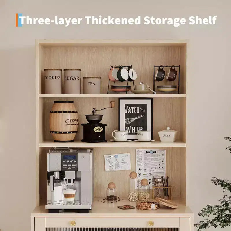 Armoire de garde-manger de style rustique
