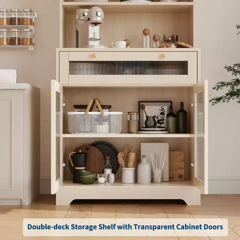 Armoire de garde-manger de style rustique