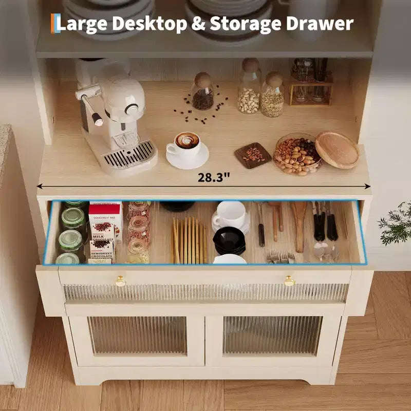 Armoire de garde-manger de style rustique