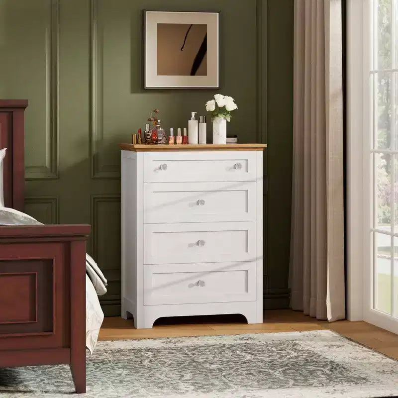 Commode en bois pour chambre à coucher