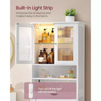 Armoire de rangement sur pied,
