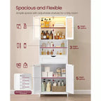Armoire de rangement sur pied,