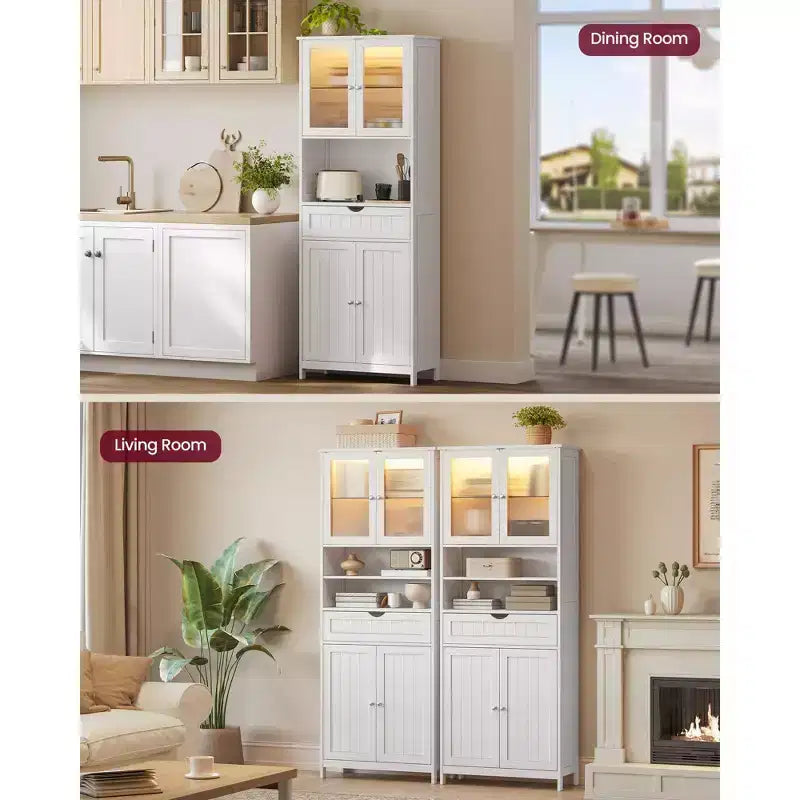 Armoire de rangement sur pied,