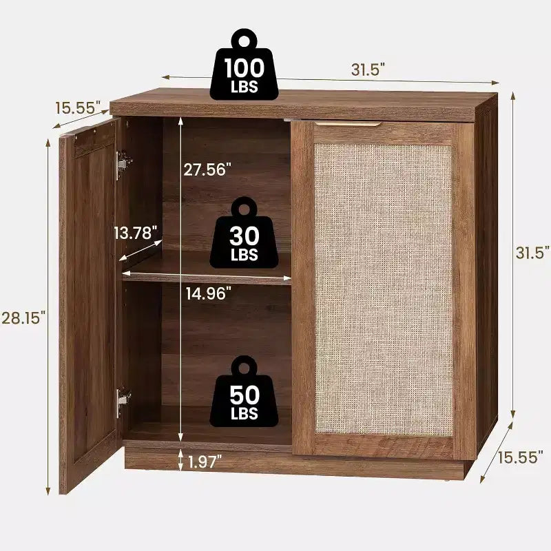 Organisateur de salle à manger polyvalent pour armoire