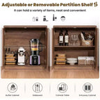 Organisateur de salle à manger polyvalent pour armoire