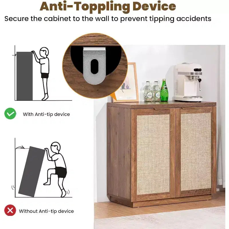 Organisateur de salle à manger polyvalent pour armoire