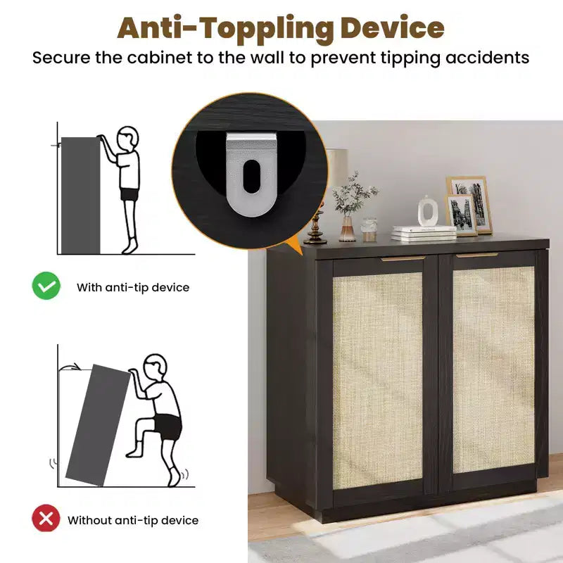 Organisateur de salle à manger polyvalent pour armoire