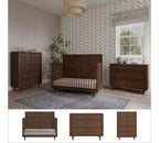 Child Craft Surrey Hill Crib, Dresser and Chest Nursery Set, 3-Piece, Includes 4-in-1 Convertible Crib, Dresser, and Chest