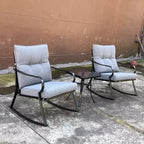 Fauteuil à bascule moderne 2 places