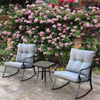 Fauteuil à bascule moderne 2 places