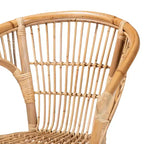 Chaise de salle à manger en rotin