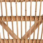 Chaise de salle à manger en rotin