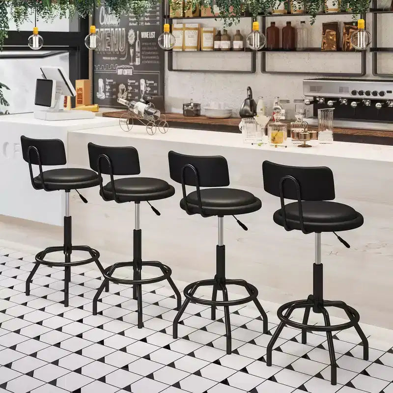 Tabouret de bar pivotant hauteur comptoir