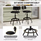 Tabouret de bar pivotant hauteur comptoir