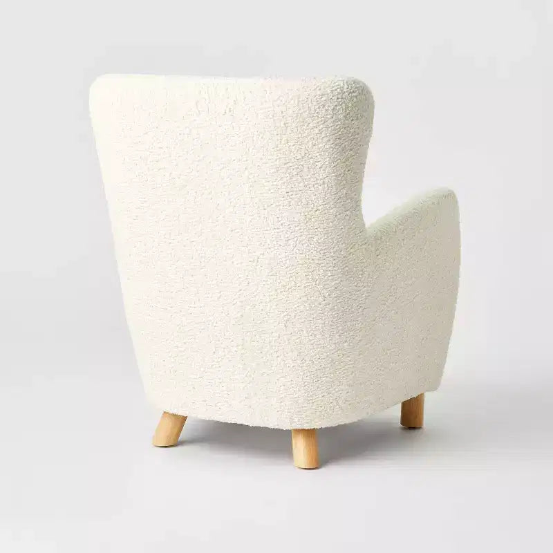 Fauteuil crapaud d'appoint en velours