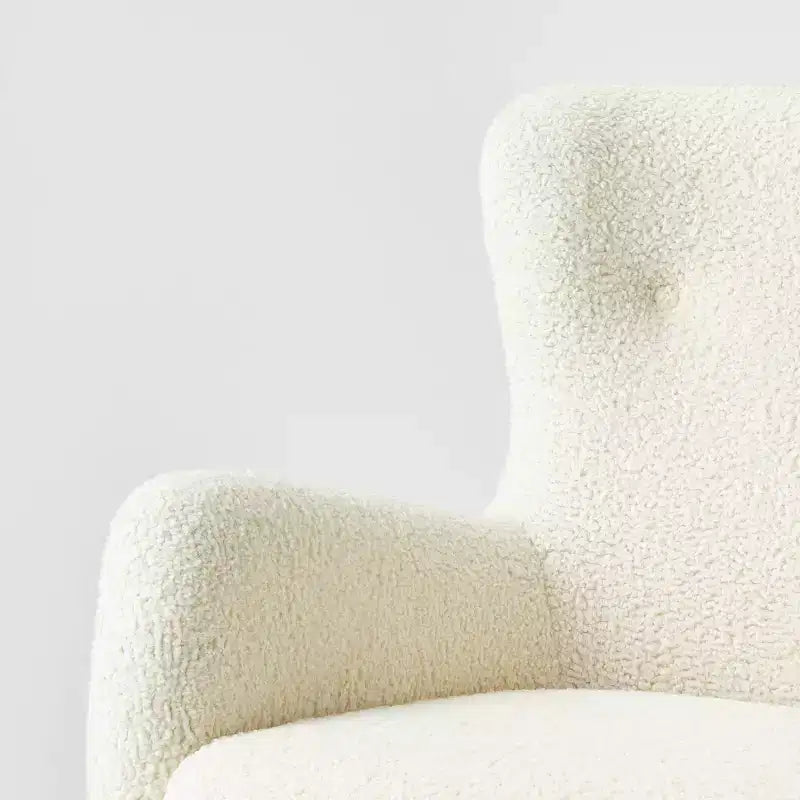 Fauteuil crapaud d'appoint en velours