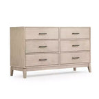 Plank+Beam Solid Wood Contemporary 6-Drawer Dresser