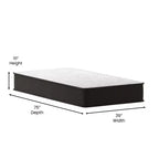 Matelas Mousse Haute Densité et Ressorts Ensachés